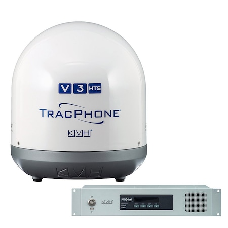 Kvh TracPhone V3-HTS Ku-Band 14.5in mini-VSAT 01-0418-11